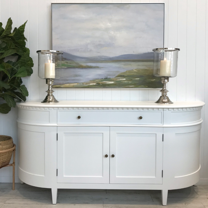 Riverbend Canvas In Antique Silver Frame